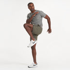 Banks Short Unlined 7 | Oregano Slub Stripe