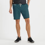 Banks Short Unlined 7 | Palm Linen Texture