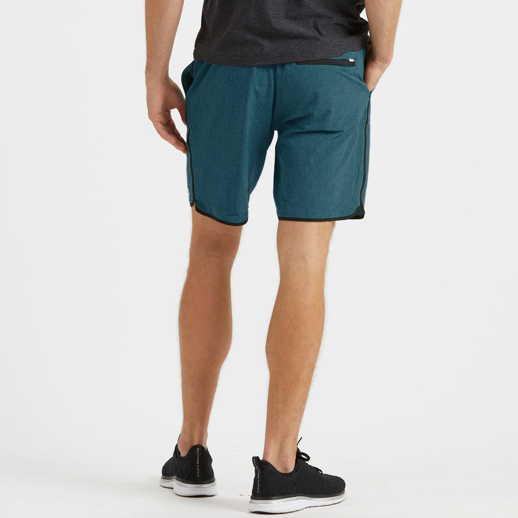 Banks Short Unlined 7 | Palm Linen Texture