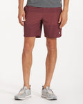 Banks Short Unlined 7 | Russet Texture Block