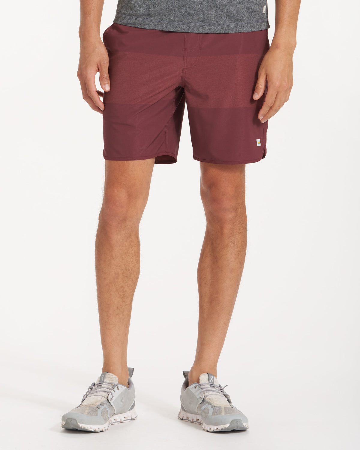 Banks Short Unlined 7 | Russet Texture Block