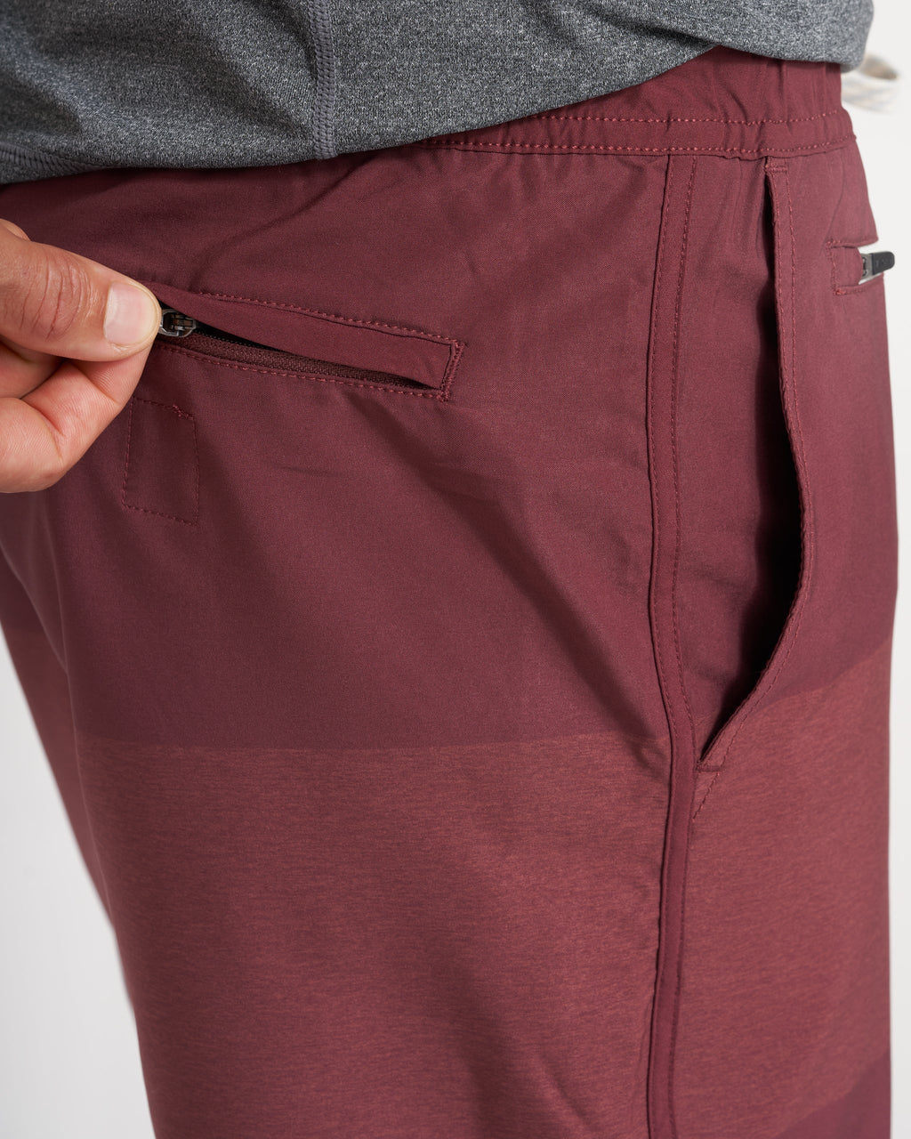 Banks Short Unlined 7 | Russet Texture Block
