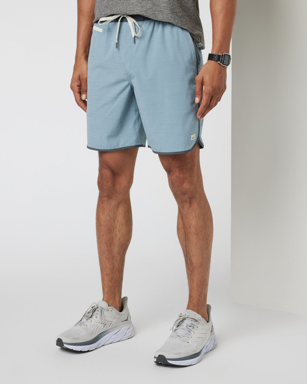 Banks Short Unlined 7 | Shade Slub Stripe
