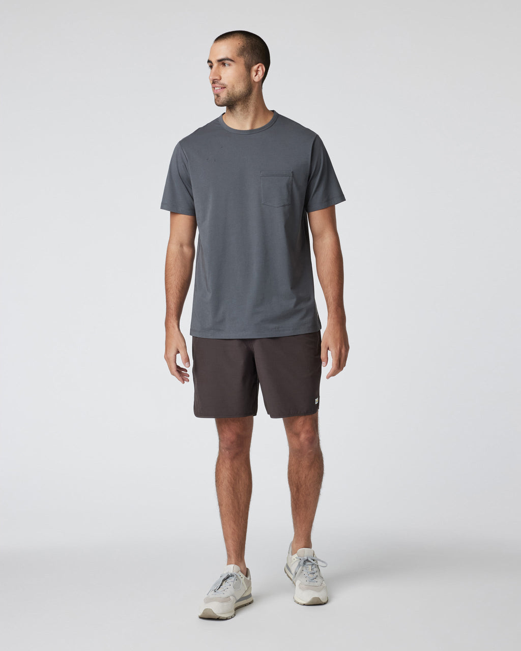 Banks Short Unlined 7 | Sangria Slub Stripe
