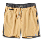 Banks Short Unlined 7 | Saffron Linen Texture