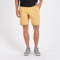 Banks Short Unlined 7 | Saffron Linen Texture