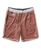 Banks Short Unlined 7 | Terracotta Linen Texture