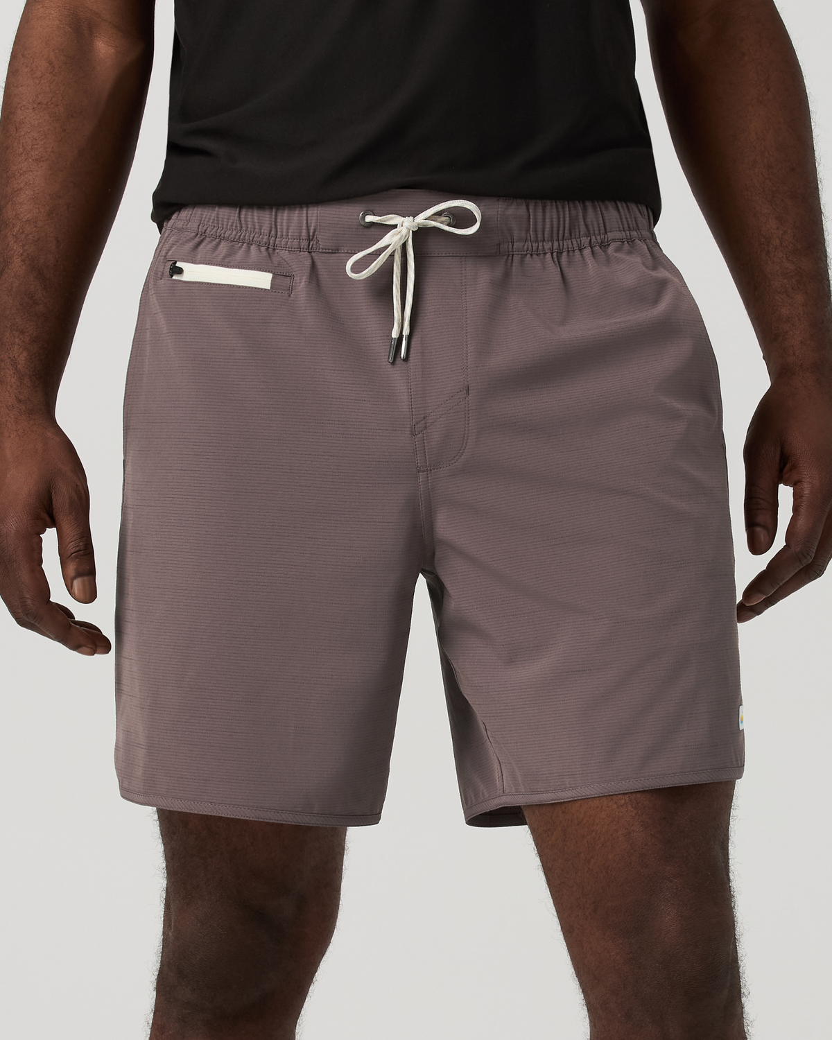 Banks Short Unlined 7 | Timber Slub Stripe