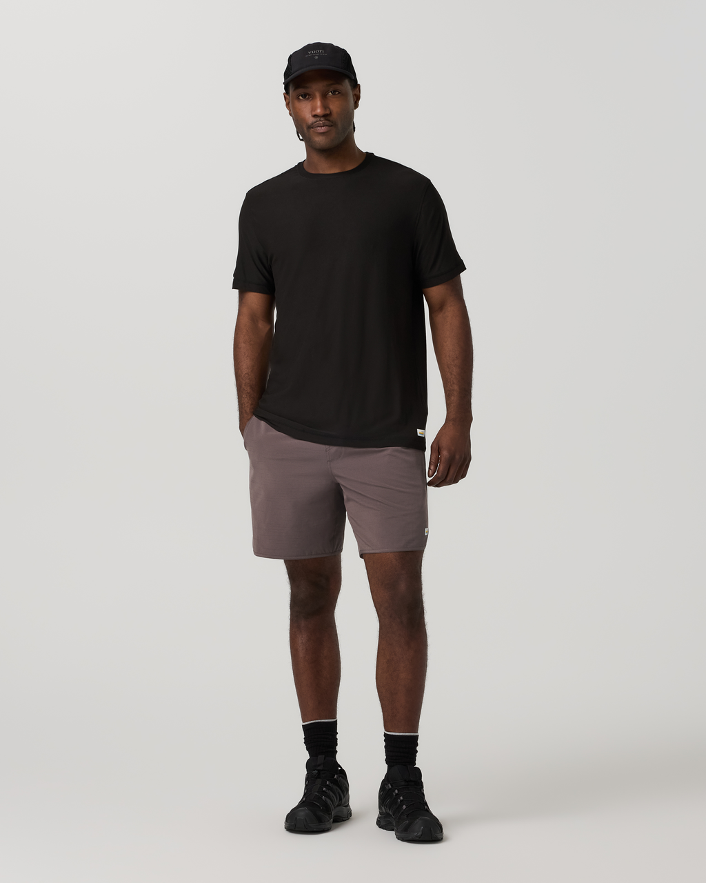 Banks Short Unlined 7 | Timber Slub Stripe