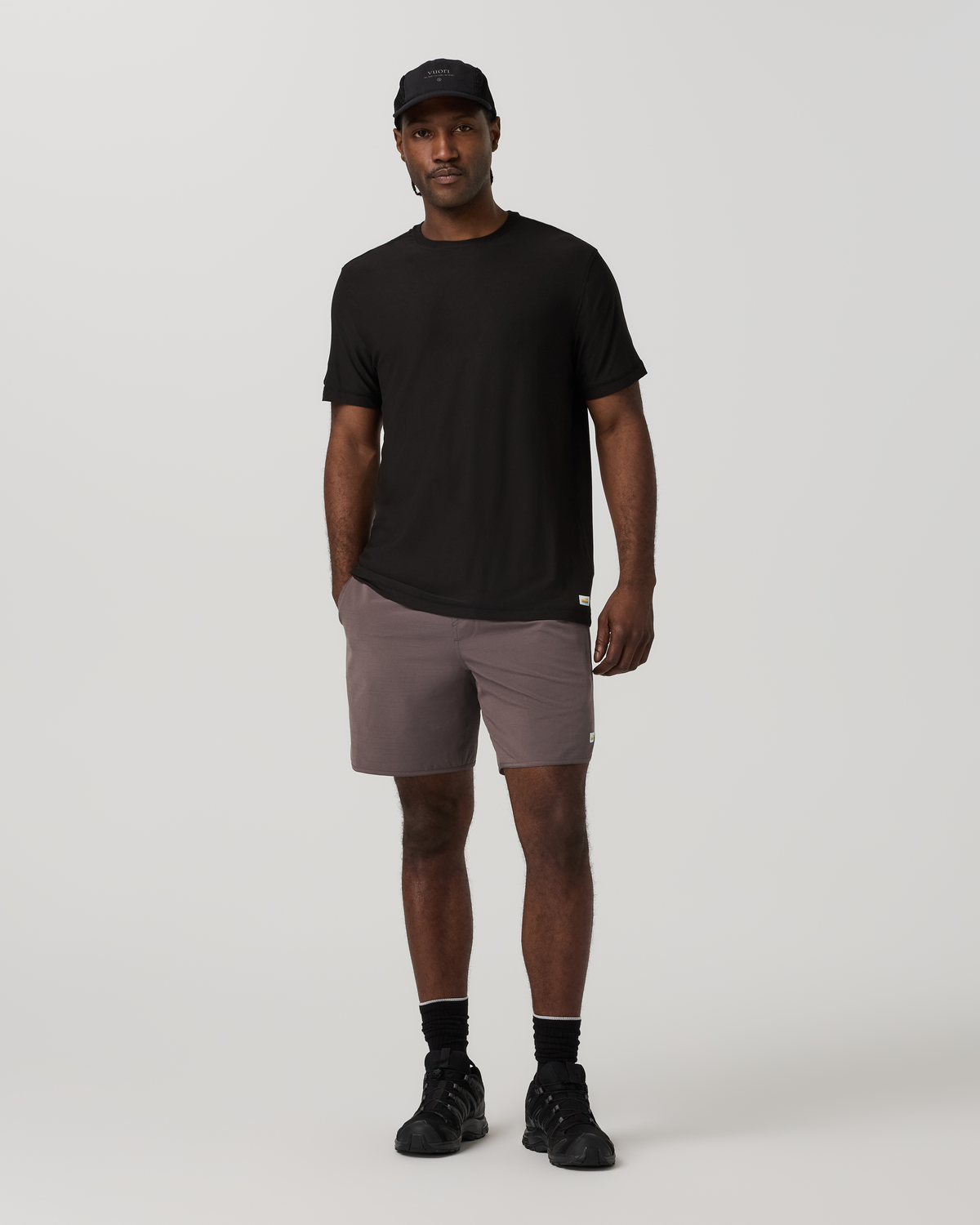 Banks Short Unlined 7 | Timber Slub Stripe
