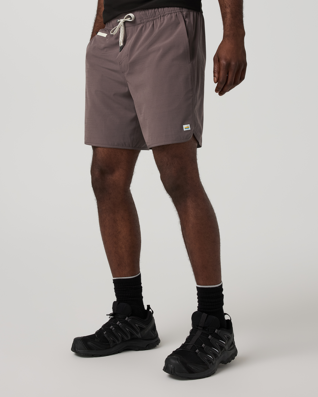 Banks Short Unlined 7 | Timber Slub Stripe