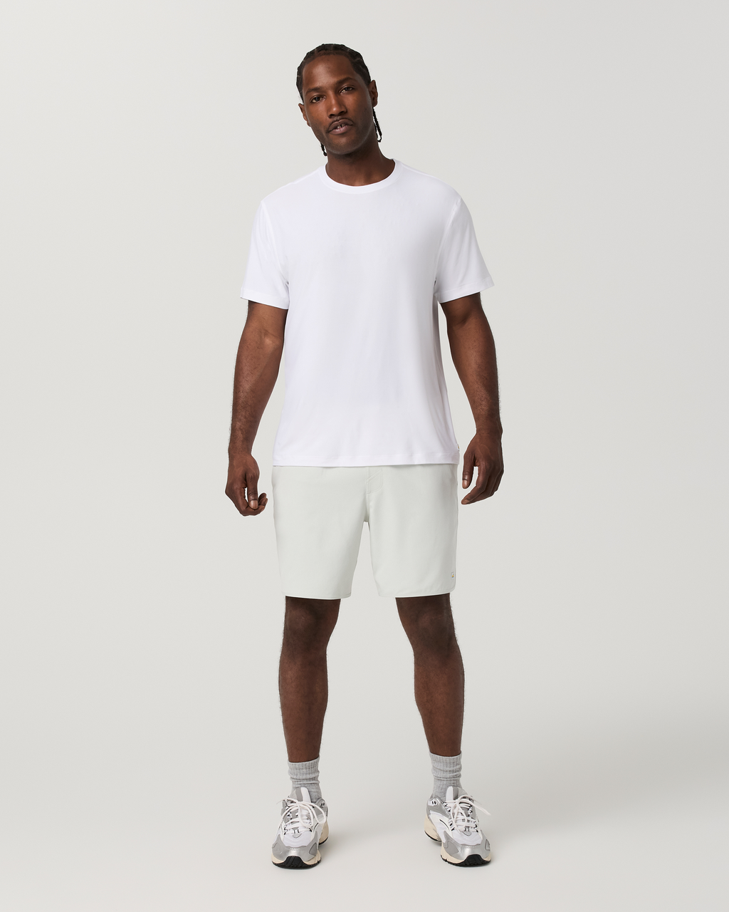 Banks Short Unlined 7 | Breeze Linen Texture