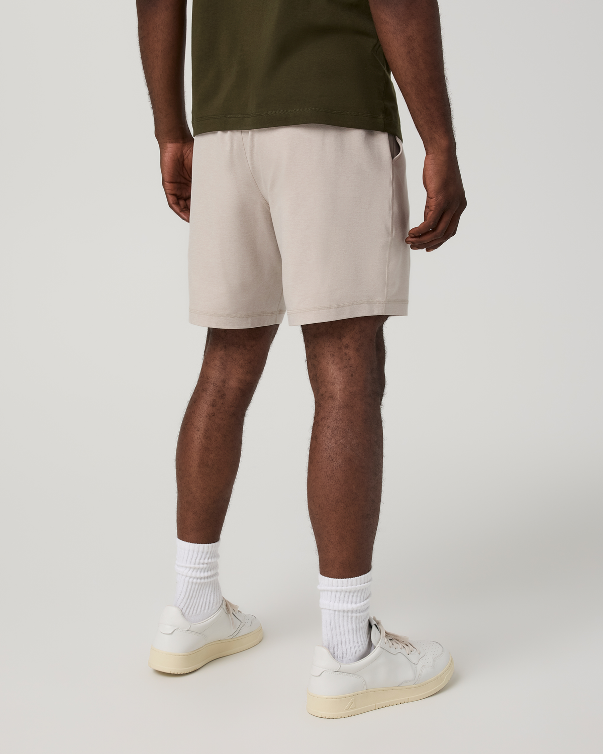 Ponto Performance Short 7 | Ecru Heather