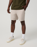 Ponto Performance Short 7 | Ecru Heather