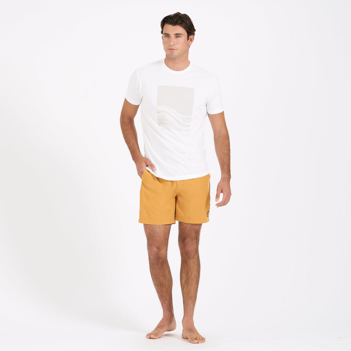 Bahia Boardshort | Flax