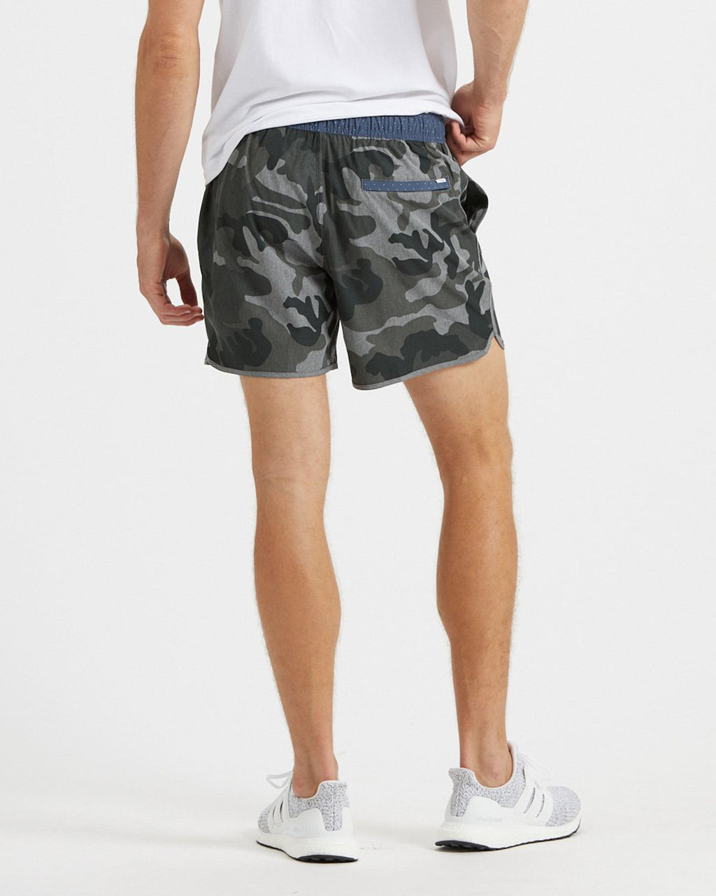 Banks Short Unlined 5 | Grey Camo