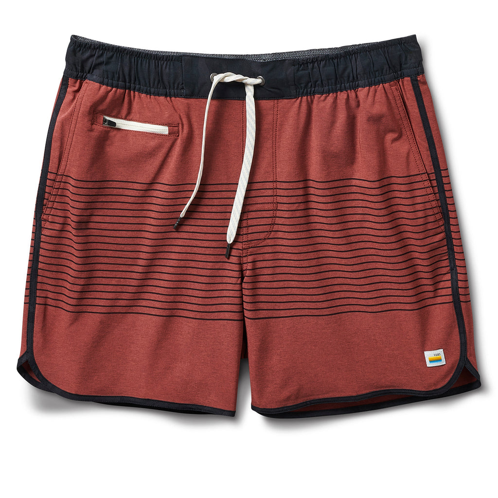Banks Short Unlined 5 | Currant Stripe