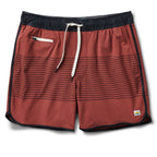 Banks Short Unlined 5 | Currant Stripe