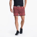 Banks Short Unlined 5 | Currant Stripe