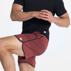 Banks Short Unlined 5 | Currant Stripe