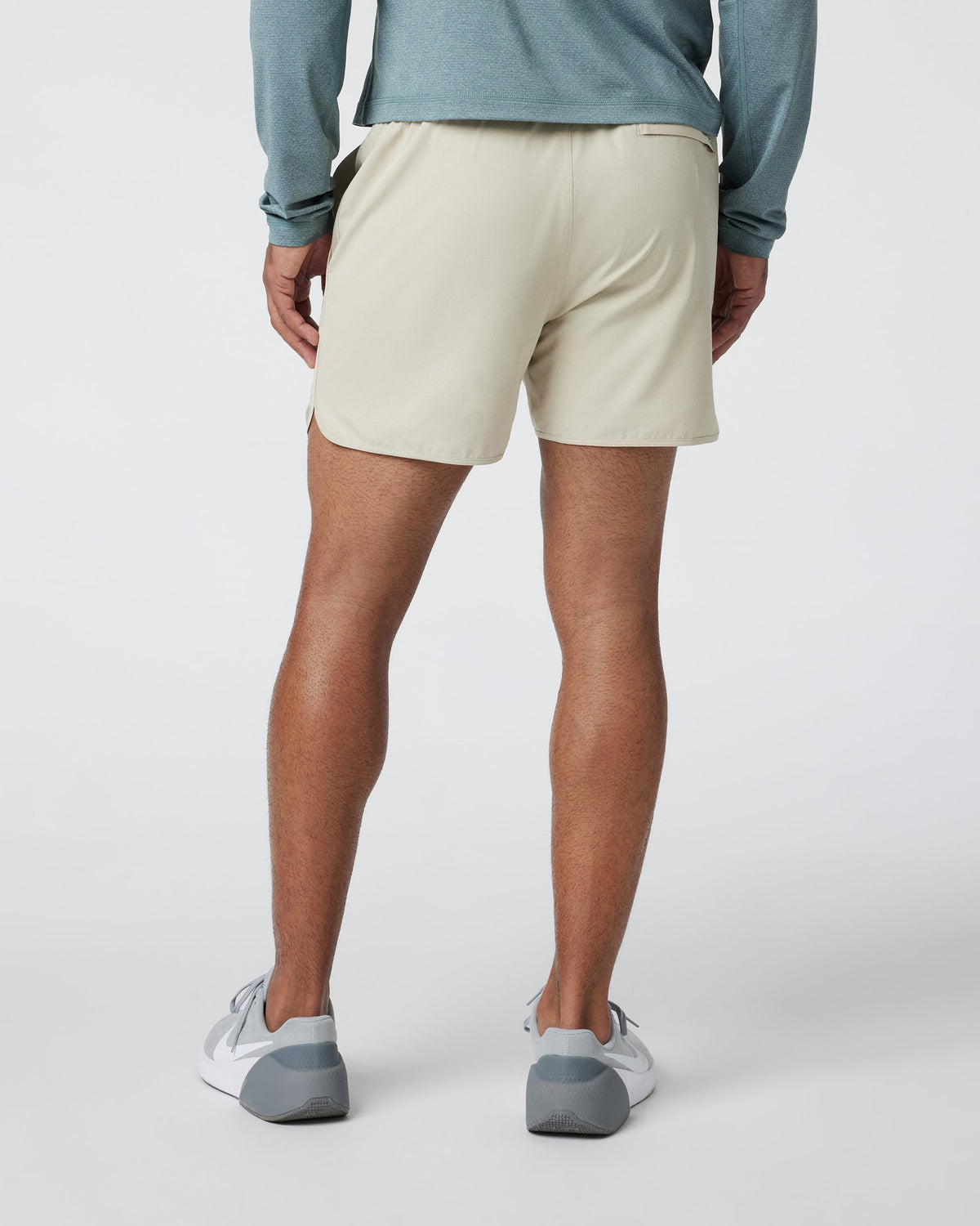 Banks Short Unlined 5 | Cashew Linen Texture
