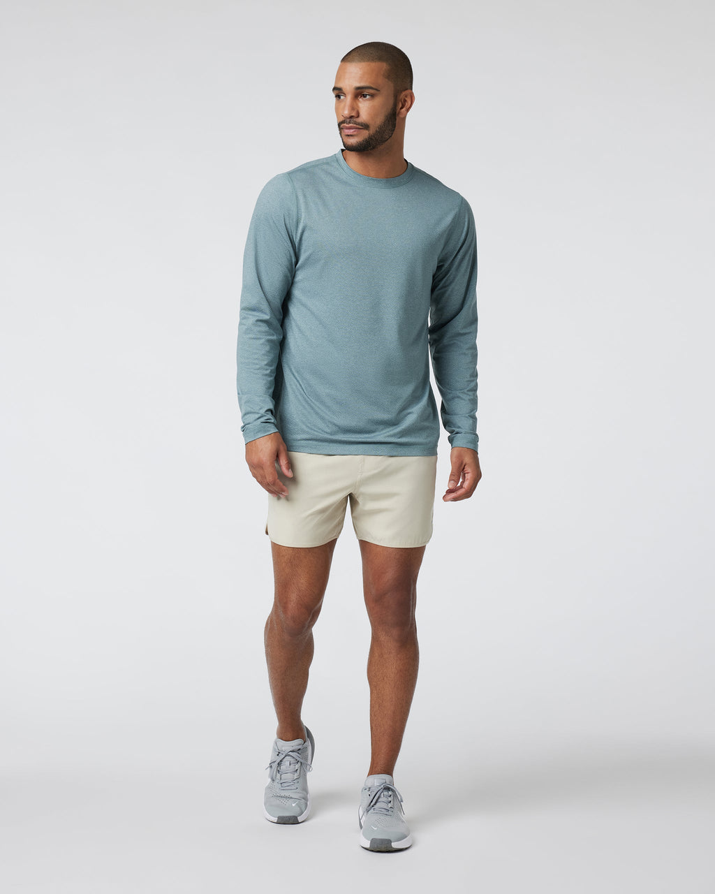 Banks Short Unlined 5 | Cashew Linen Texture
