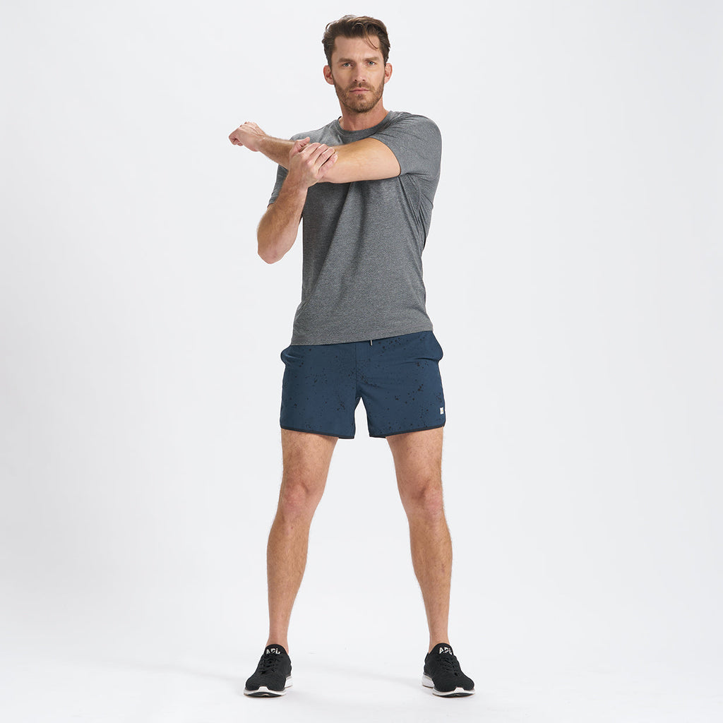 Banks Short Unlined 5 | Indigo Splatter
