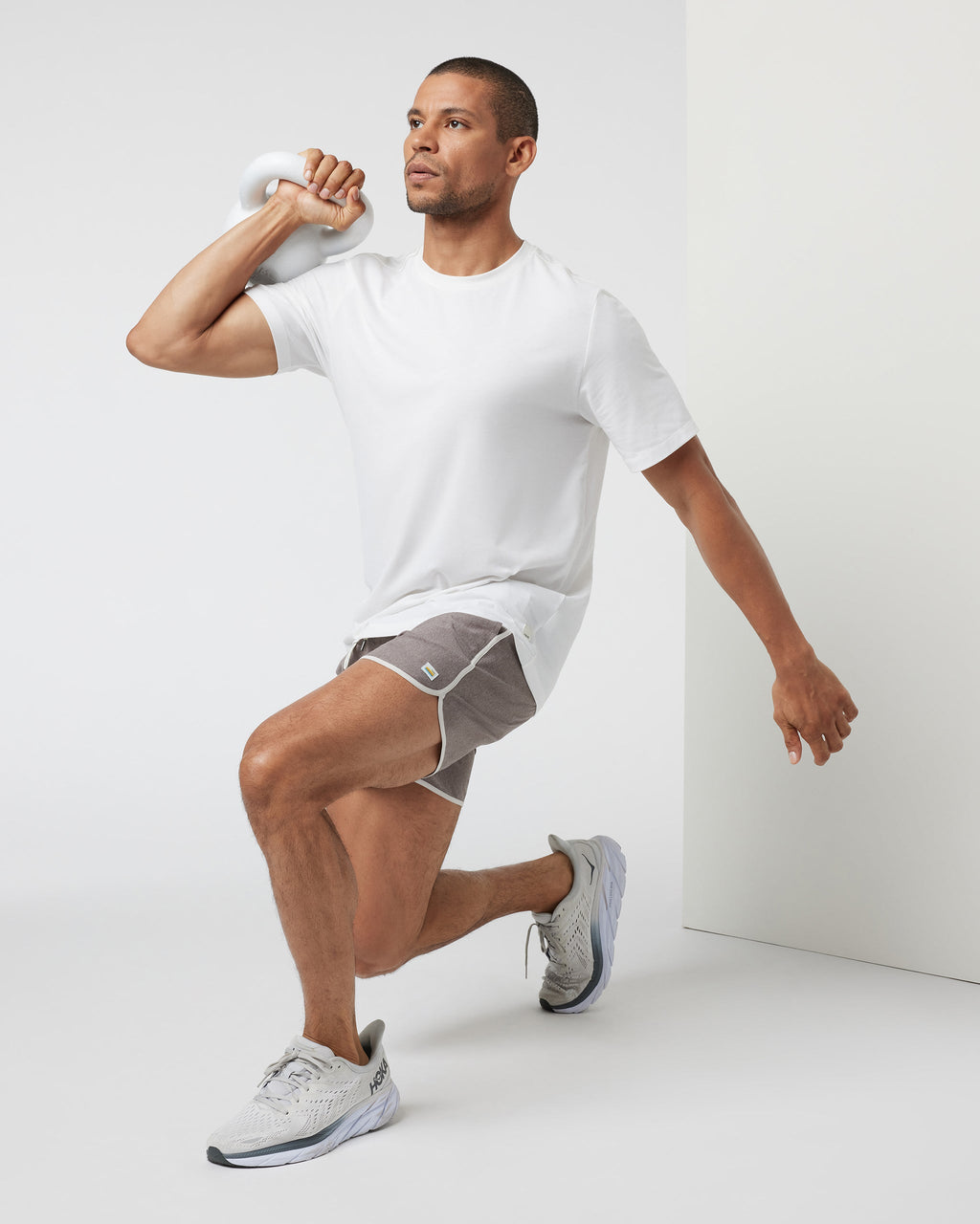 Banks Short Unlined 5 | Java Linen Texture