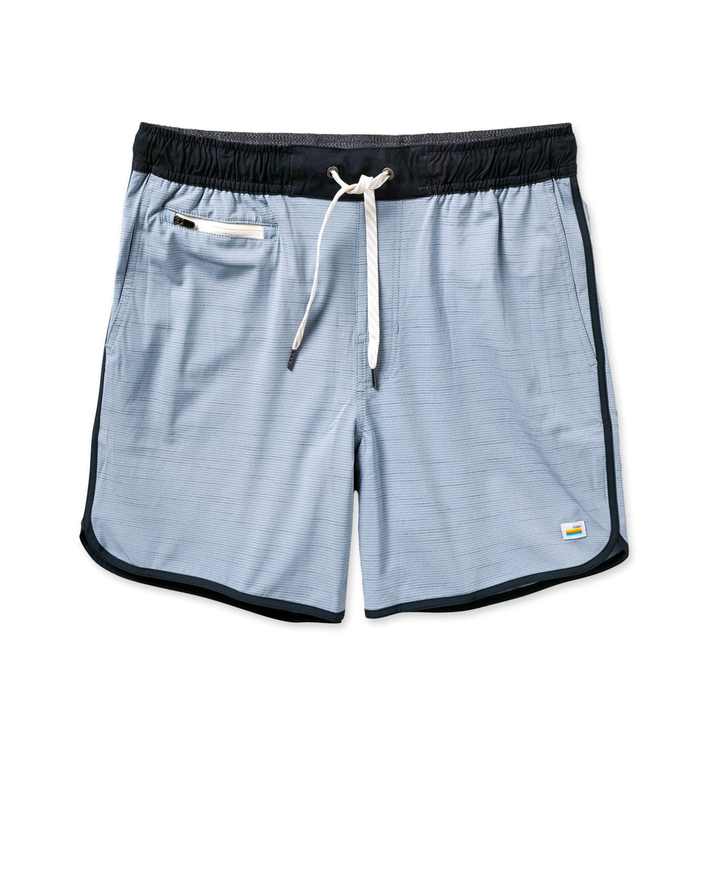 Banks Short Unlined 5 | Light Cloud Slub Stripe