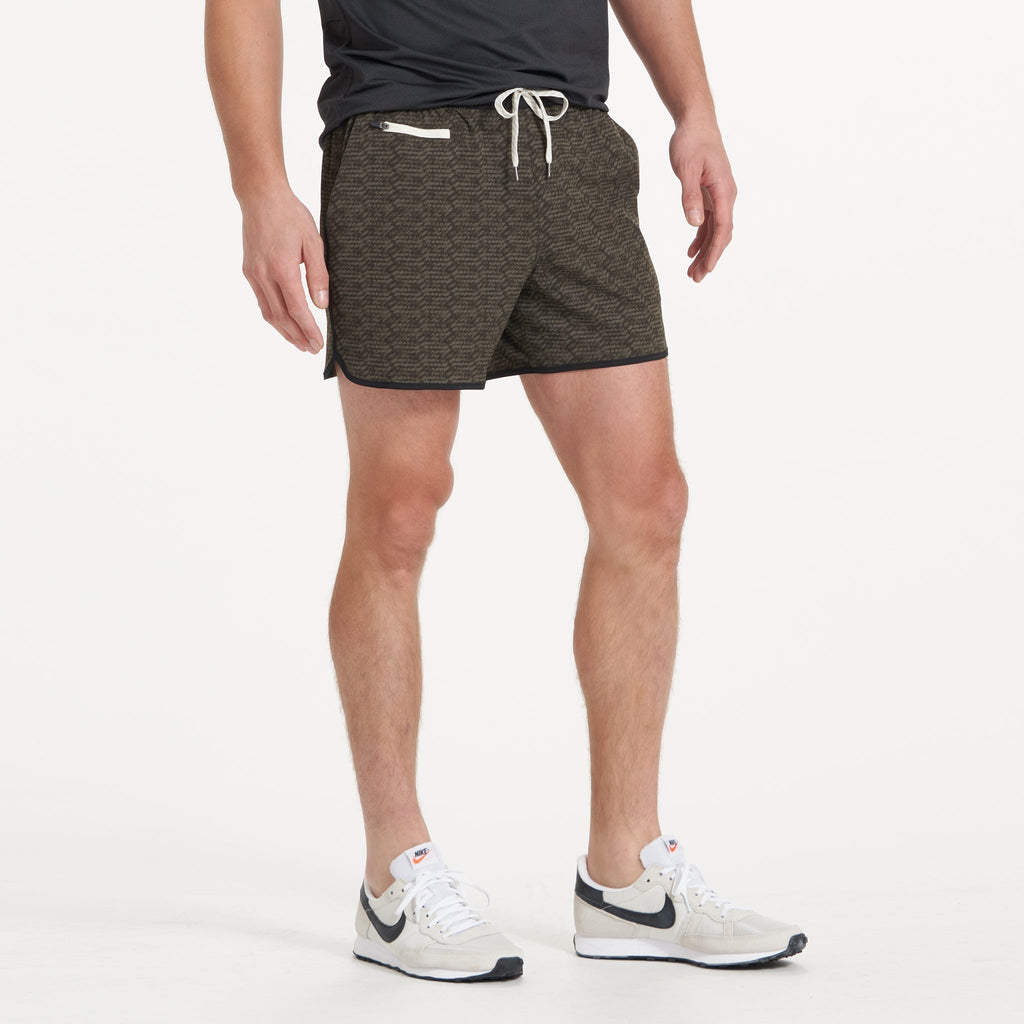 Banks Short Unlined 5 | Oregano Basketweave
