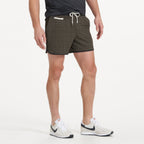 Banks Short Unlined 5 | Oregano Basketweave