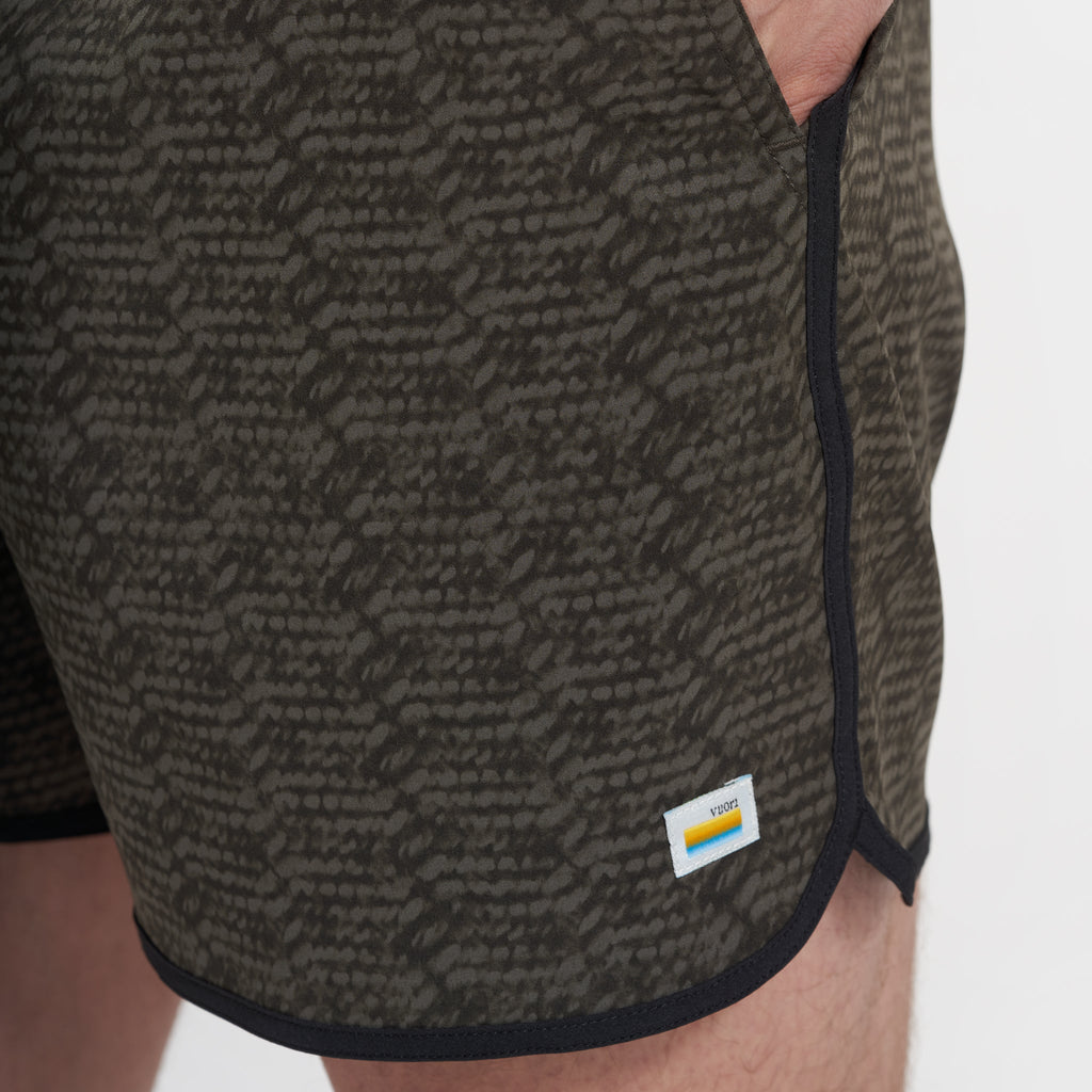 Banks Short Unlined 5 | Oregano Basketweave
