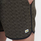 Banks Short Unlined 5 | Oregano Basketweave