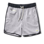 Banks Short Unlined 5 | Platinum Herringbone
