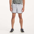 Banks Short Unlined 5 | Platinum Herringbone