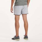 Banks Short Unlined 5 | Platinum Herringbone