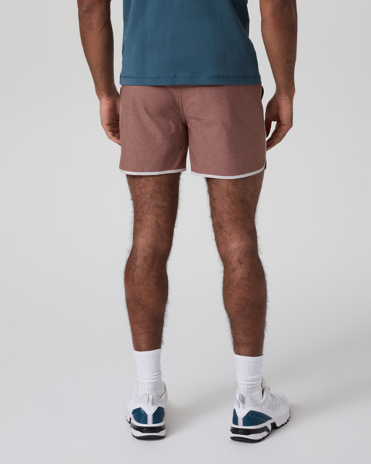 Banks Short Unlined 5 | Sedona Brown Stripe