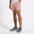 Kore Short Lined 5 | Burnt Clay Linen Texture