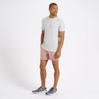 Kore Short Lined 5 | Burnt Clay Linen Texture