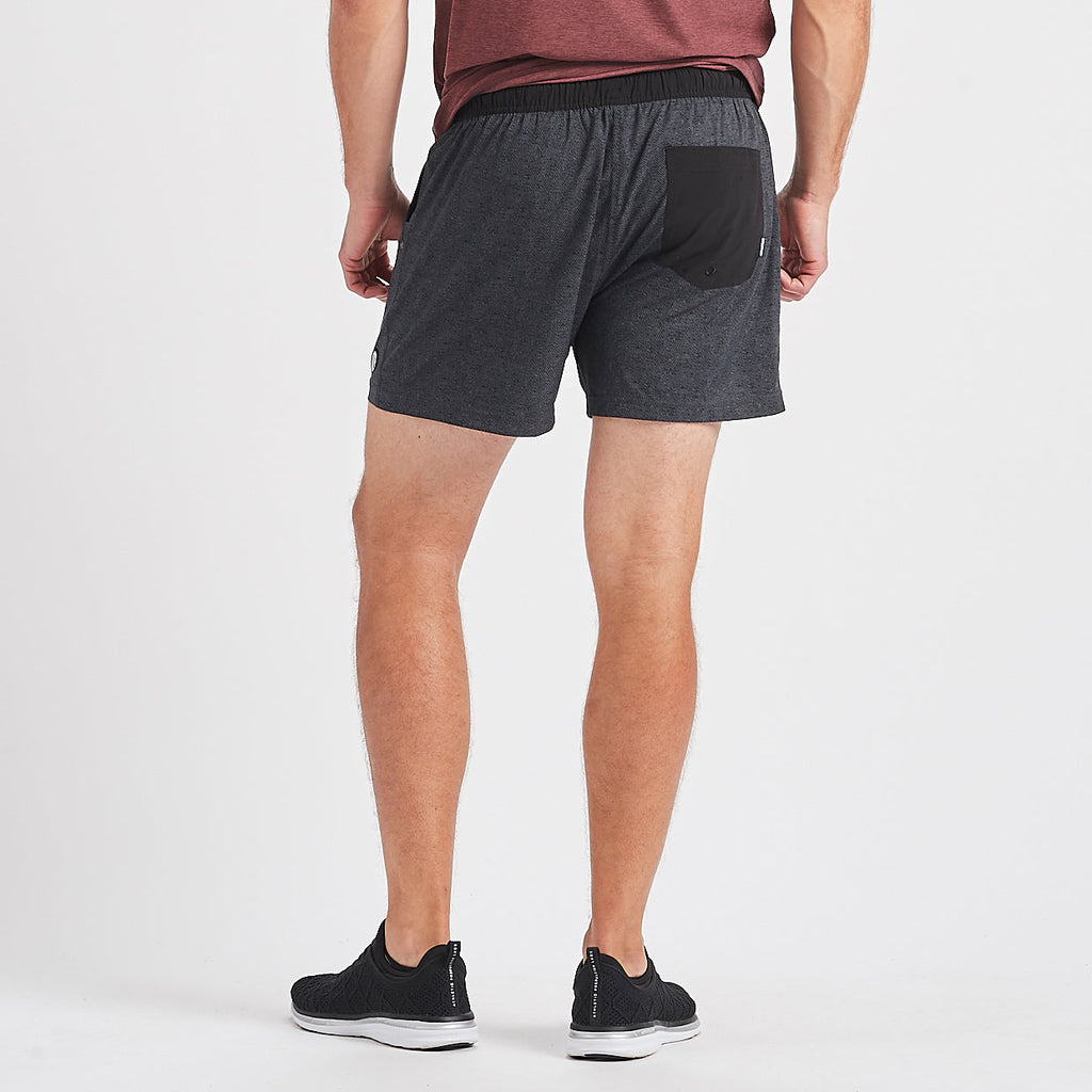Kore Short 5 | Charcoal Twill Texture
