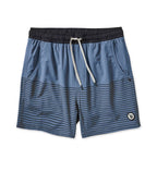 Kore Short Lined 5 | Light Azure Stripe