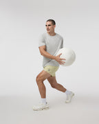 Kore Short Lined 5 | Pale Citron