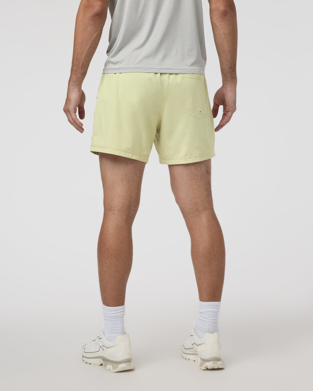 Kore Short Lined 5 | Pale Citron