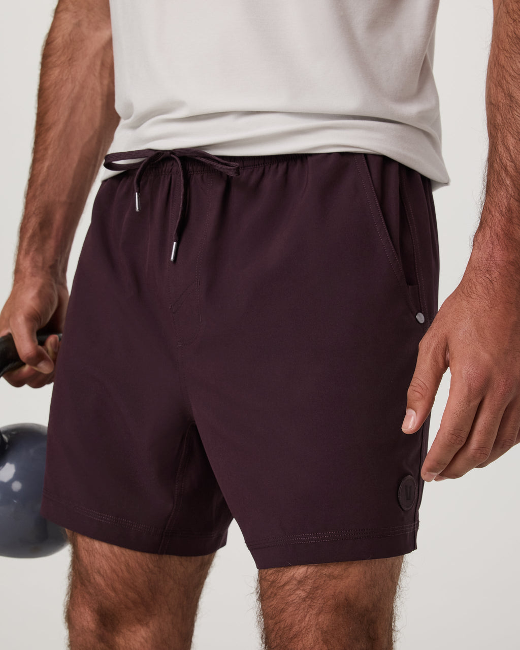 Kore Short Lined 5 | Raisin Tonal