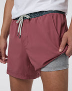 Kore Short Lined 5 | Saltwater Red