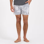 Cape Short | Light Grey Vintage Leaf
