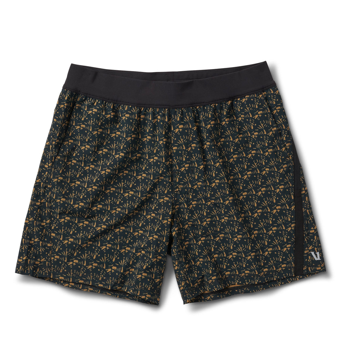 Draft Short | Black Woodblock