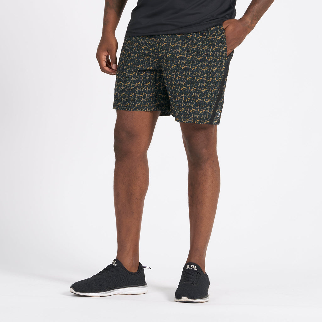 Draft Short | Black Woodblock