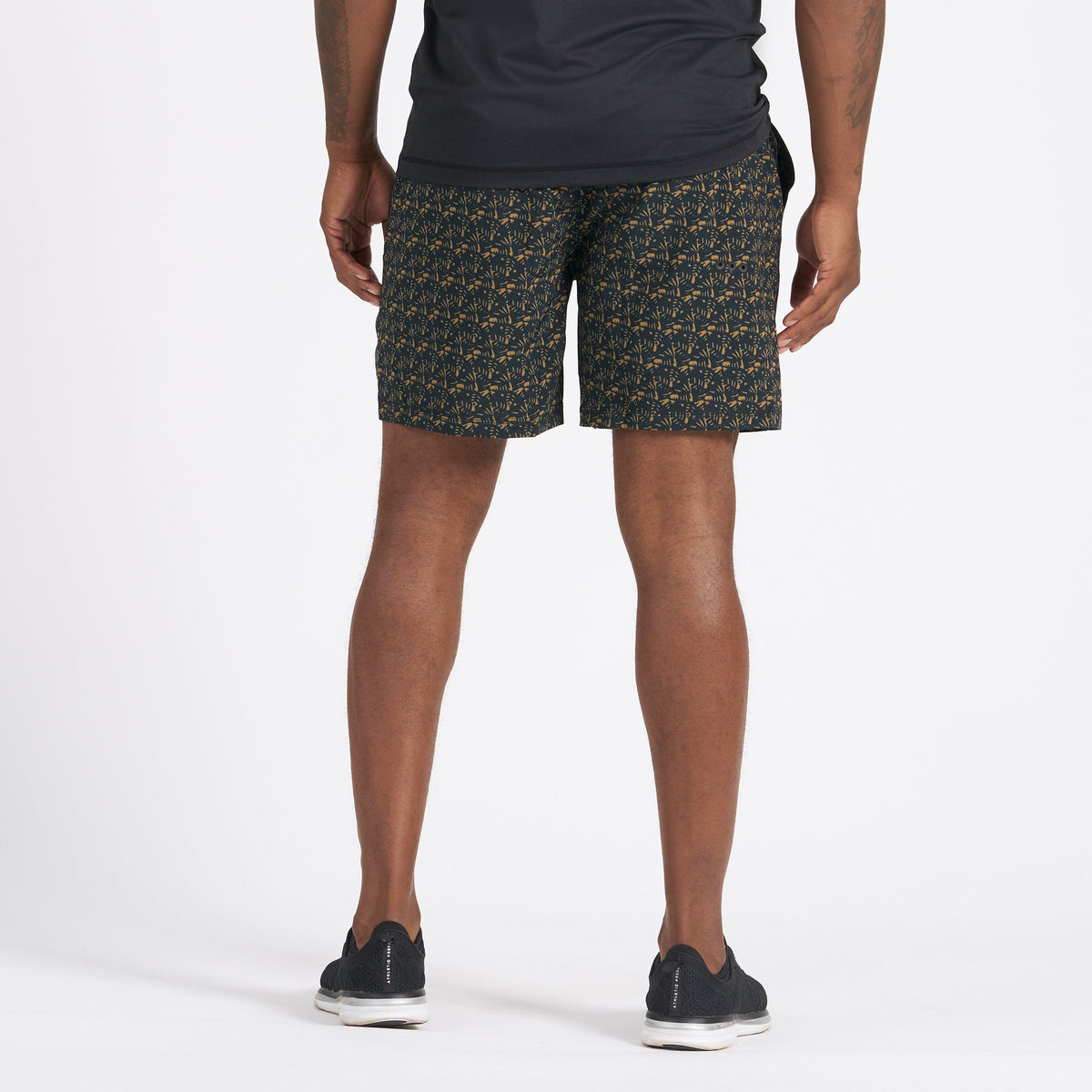 Draft Short | Black Woodblock