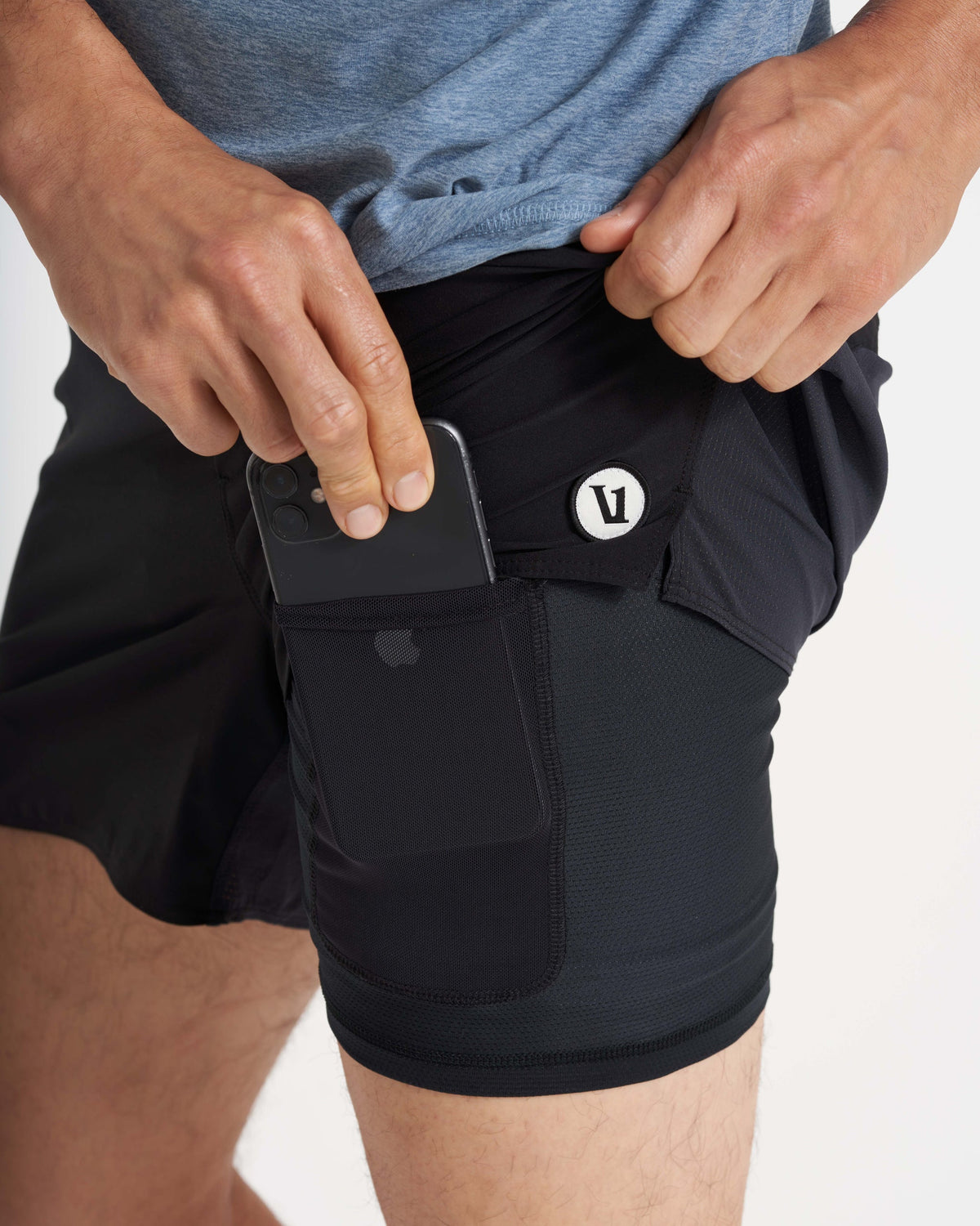 Course Run Short | Black